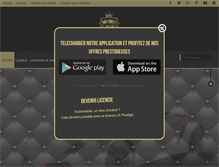 Tablet Screenshot of la-prestige.com
